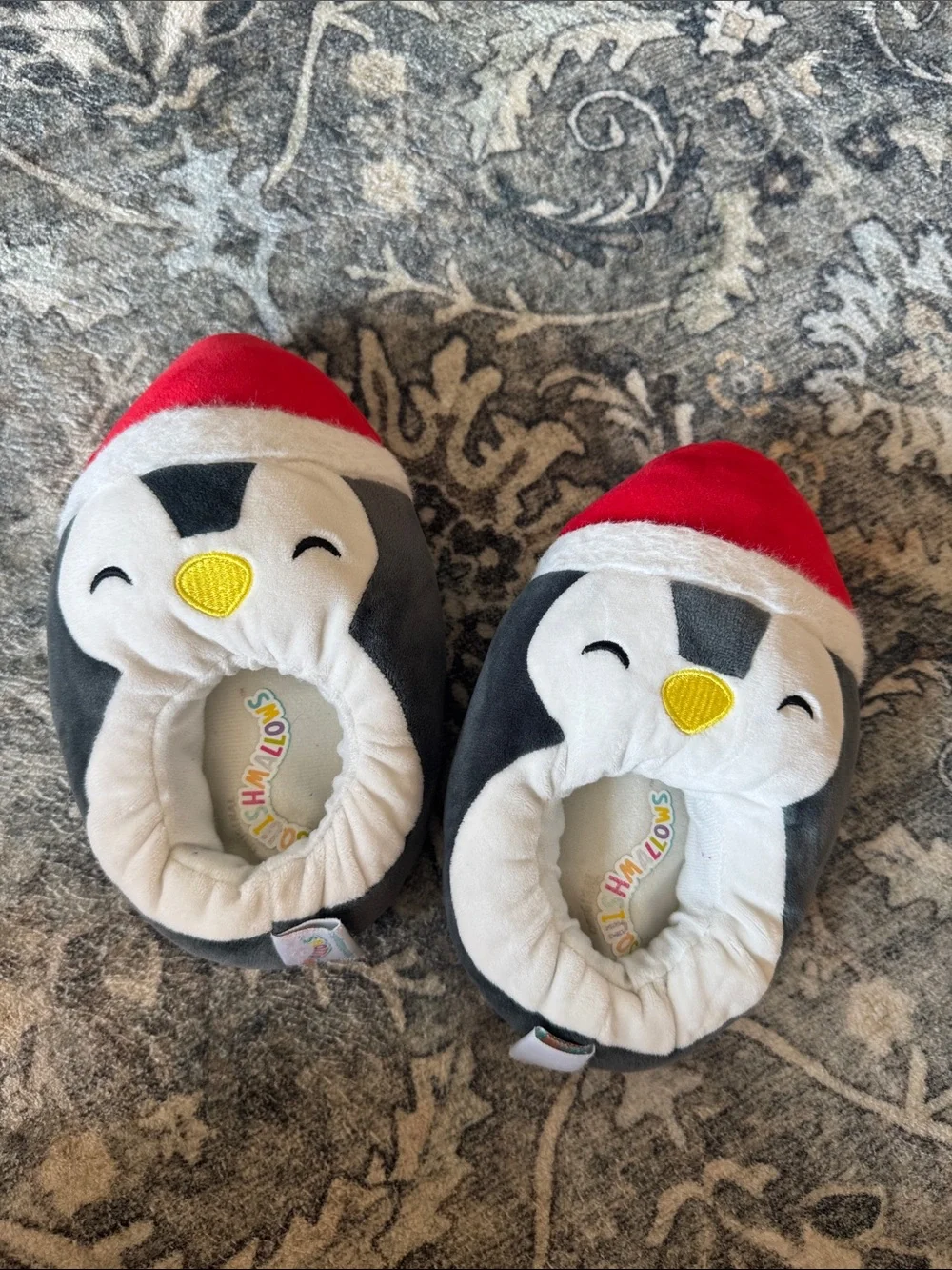 Squishmallows Penguin Slippers